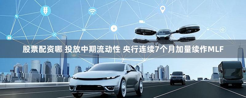 股票配资哪 投放中期流动性 央行连续7个月加量续作MLF