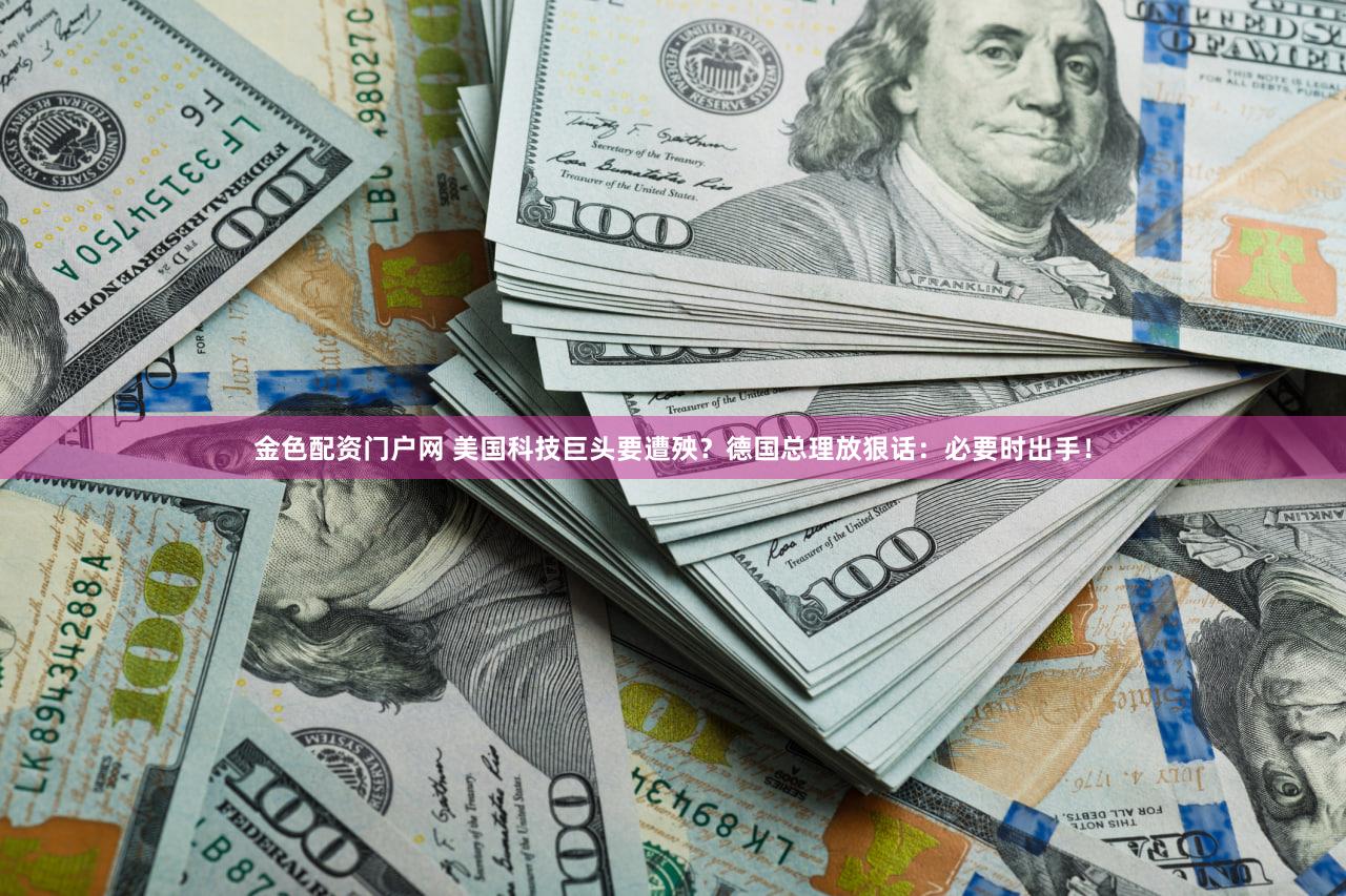 金色配资门户网 美国科技巨头要遭殃？德国总理放狠话：必要时出手！