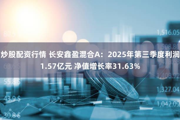 炒股配资行情 长安鑫盈混合A：2025年第三季度利润1.57亿元 净值增长率31.63%