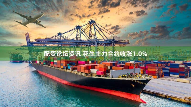 配资论坛资讯 花生主力合约收涨1.0%